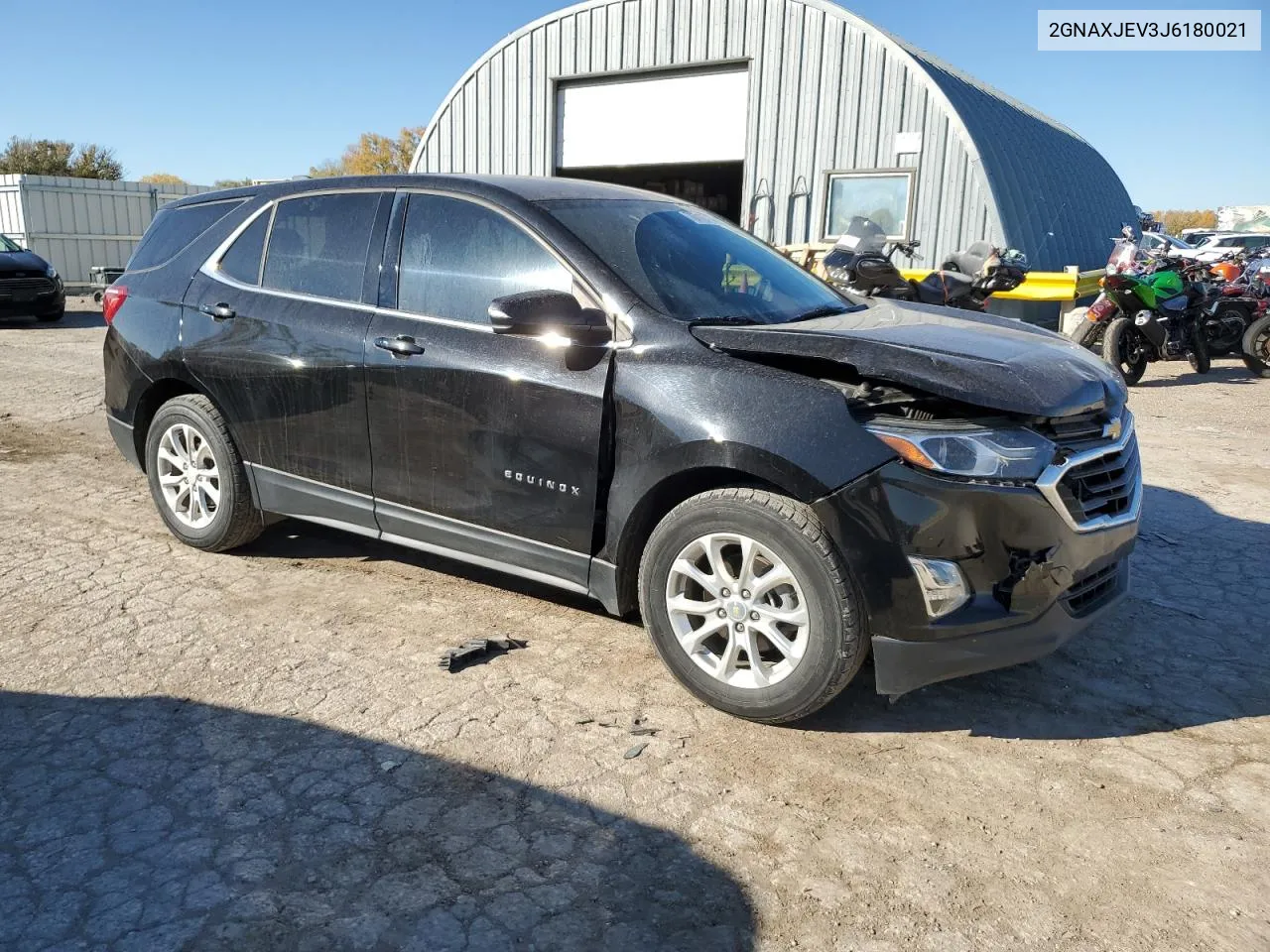 2018 Chevrolet Equinox Lt VIN: 2GNAXJEV3J6180021 Lot: 78710714