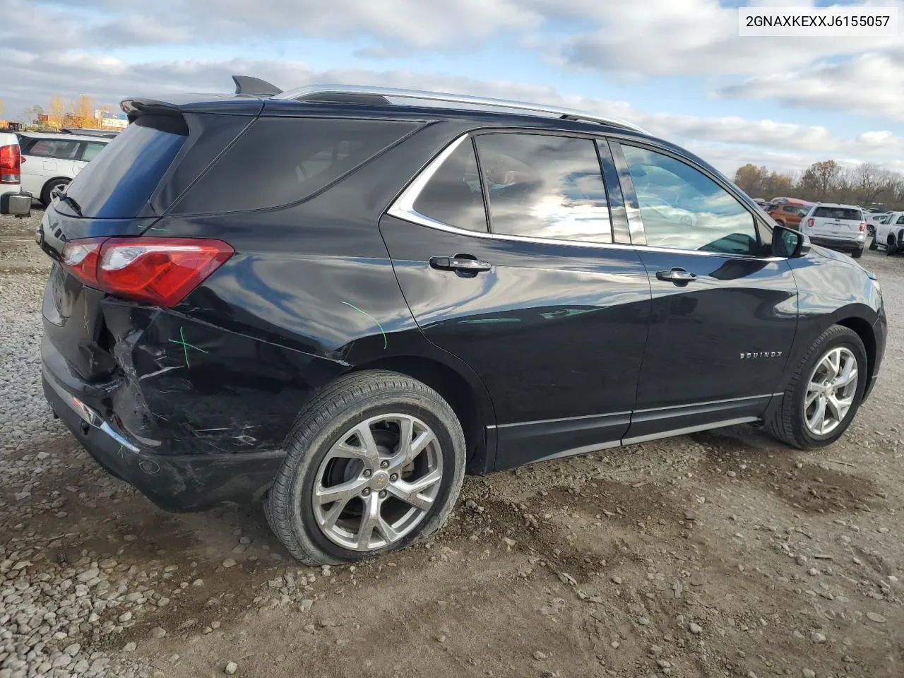 2018 Chevrolet Equinox Lt VIN: 2GNAXKEXXJ6155057 Lot: 78717824