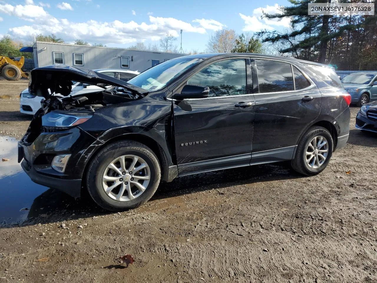 2018 Chevrolet Equinox Lt VIN: 2GNAXSEV1J6176328 Lot: 78784434