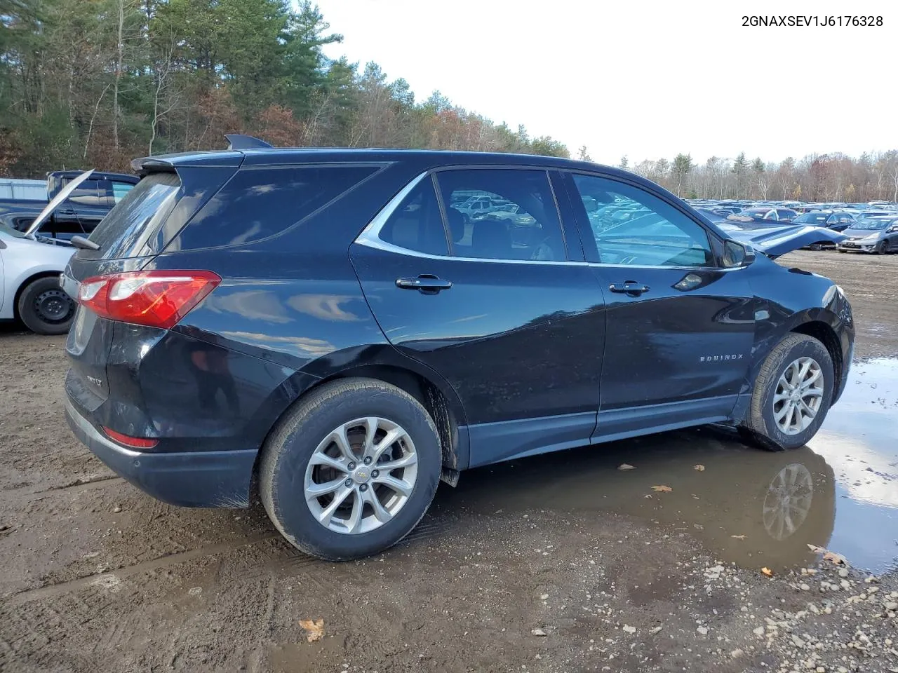 2018 Chevrolet Equinox Lt VIN: 2GNAXSEV1J6176328 Lot: 78784434