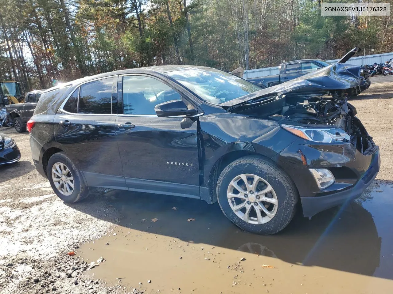 2018 Chevrolet Equinox Lt VIN: 2GNAXSEV1J6176328 Lot: 78784434