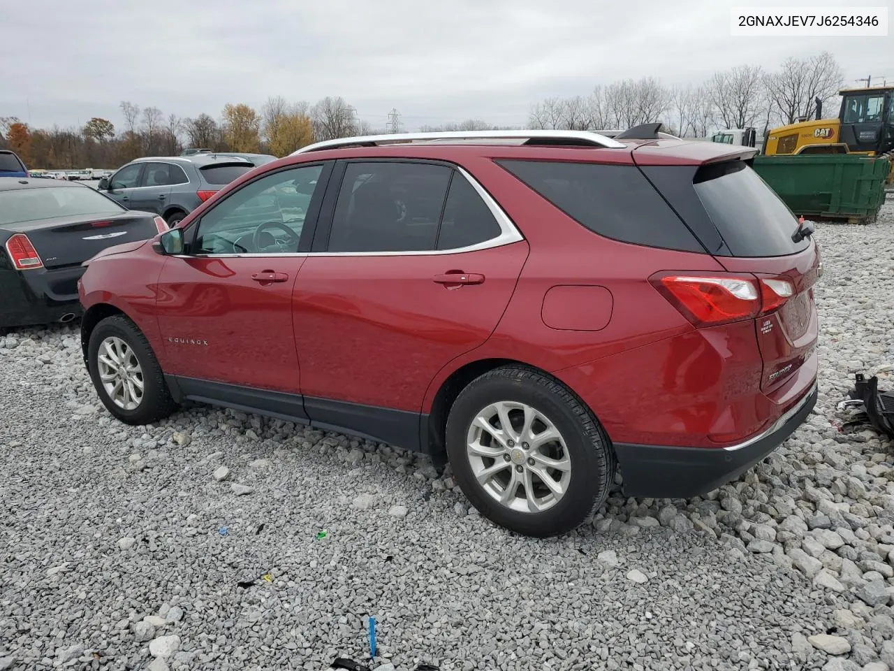 2018 Chevrolet Equinox Lt VIN: 2GNAXJEV7J6254346 Lot: 78786924