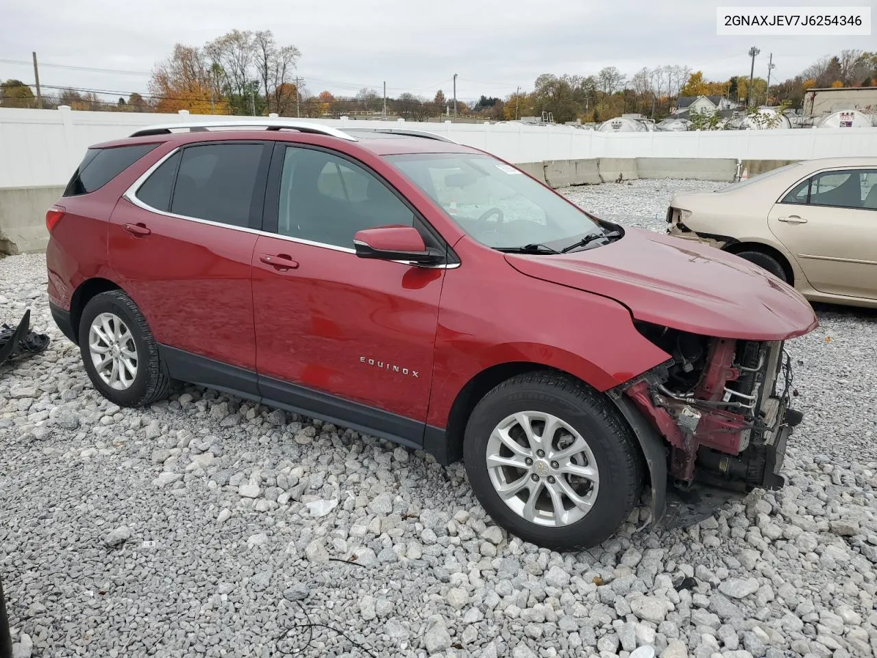 2018 Chevrolet Equinox Lt VIN: 2GNAXJEV7J6254346 Lot: 78786924