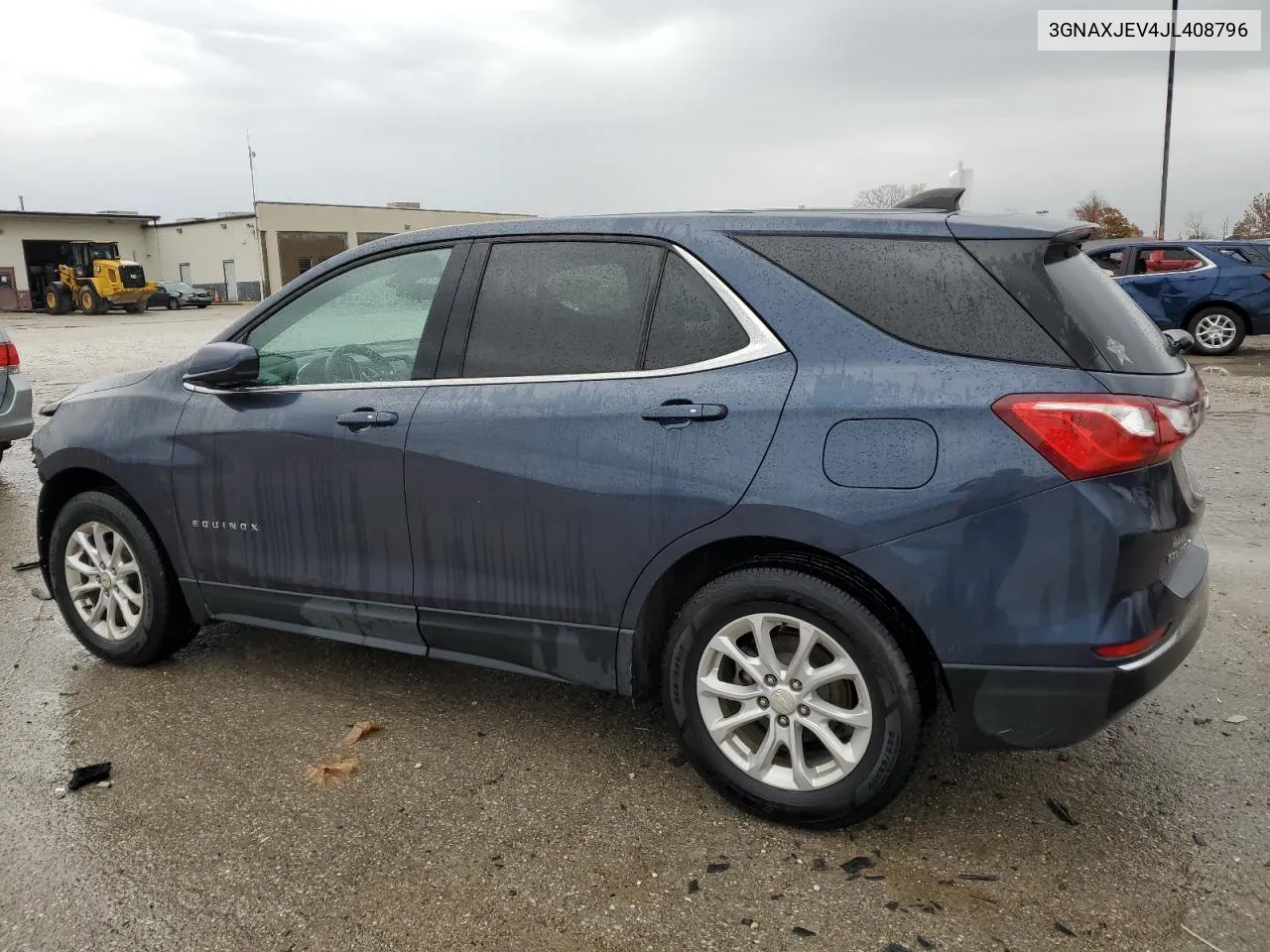 2018 Chevrolet Equinox Lt VIN: 3GNAXJEV4JL408796 Lot: 78823174