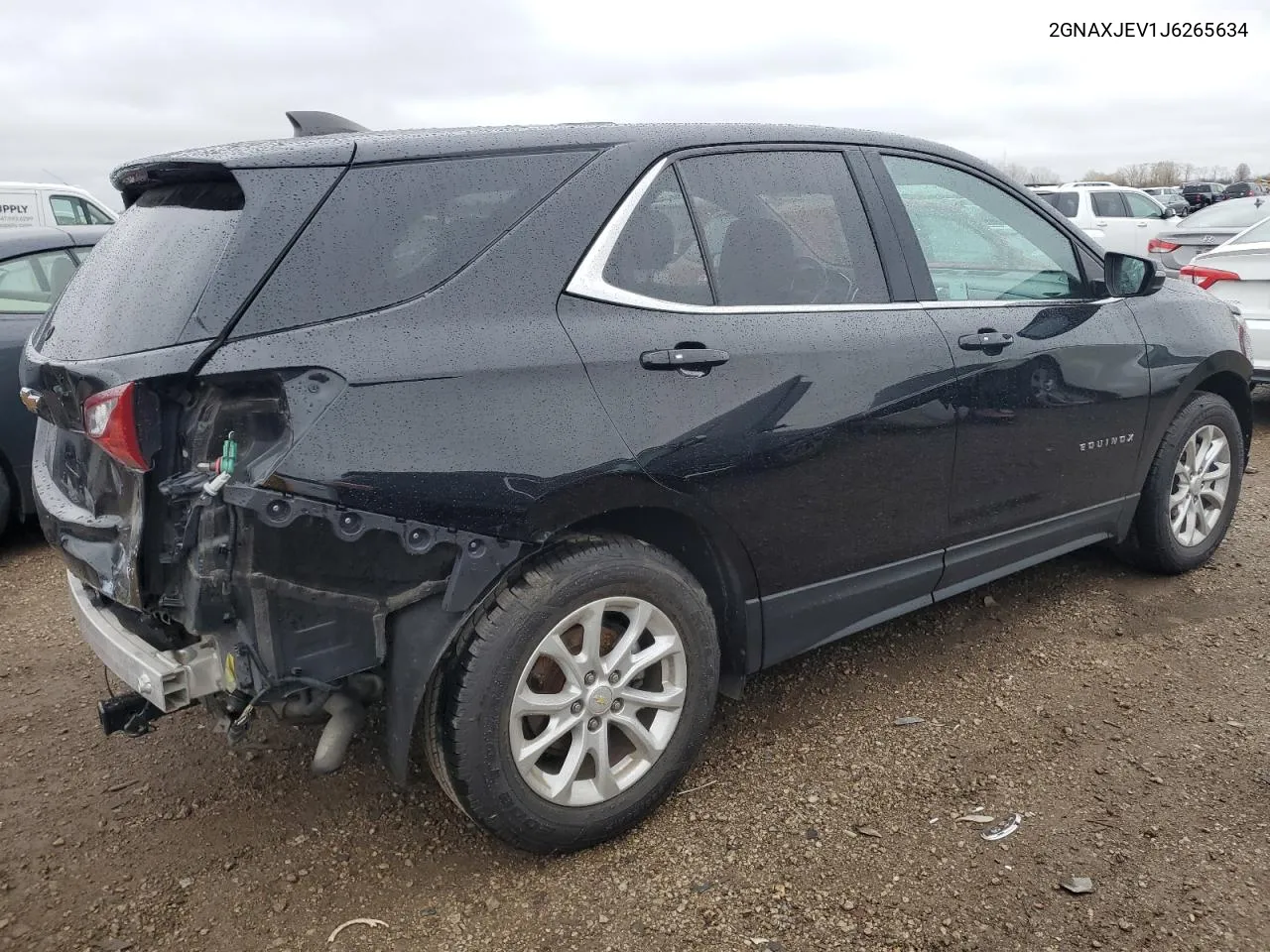 2018 Chevrolet Equinox Lt VIN: 2GNAXJEV1J6265634 Lot: 78854014