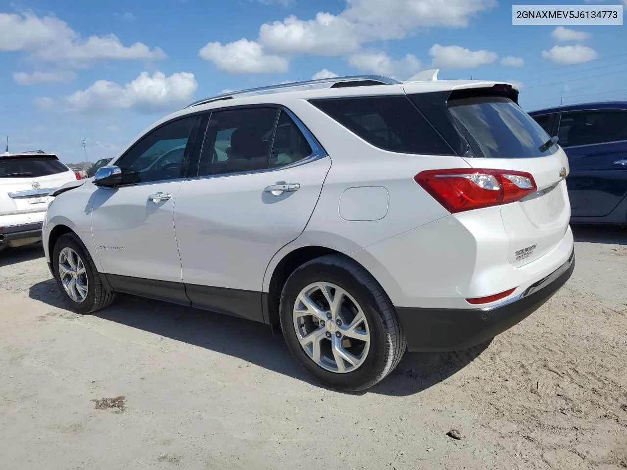 2018 Chevrolet Equinox Premier VIN: 2GNAXMEV5J6134773 Lot: 78854824