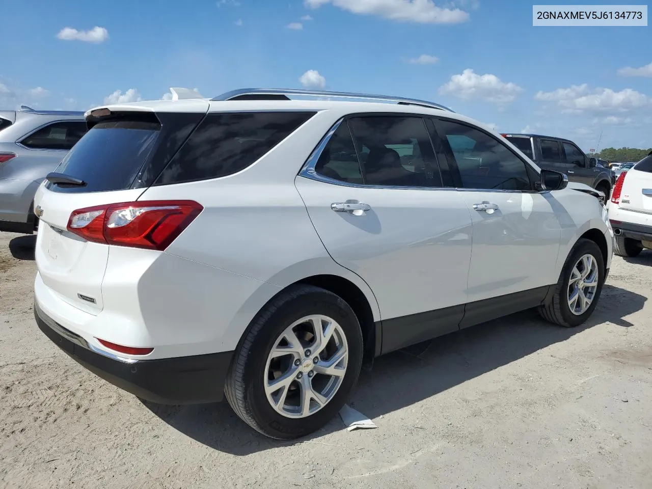 2018 Chevrolet Equinox Premier VIN: 2GNAXMEV5J6134773 Lot: 78854824