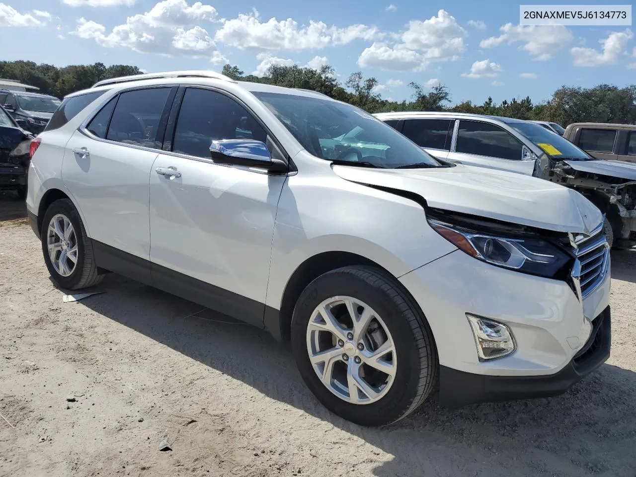 2018 Chevrolet Equinox Premier VIN: 2GNAXMEV5J6134773 Lot: 78854824