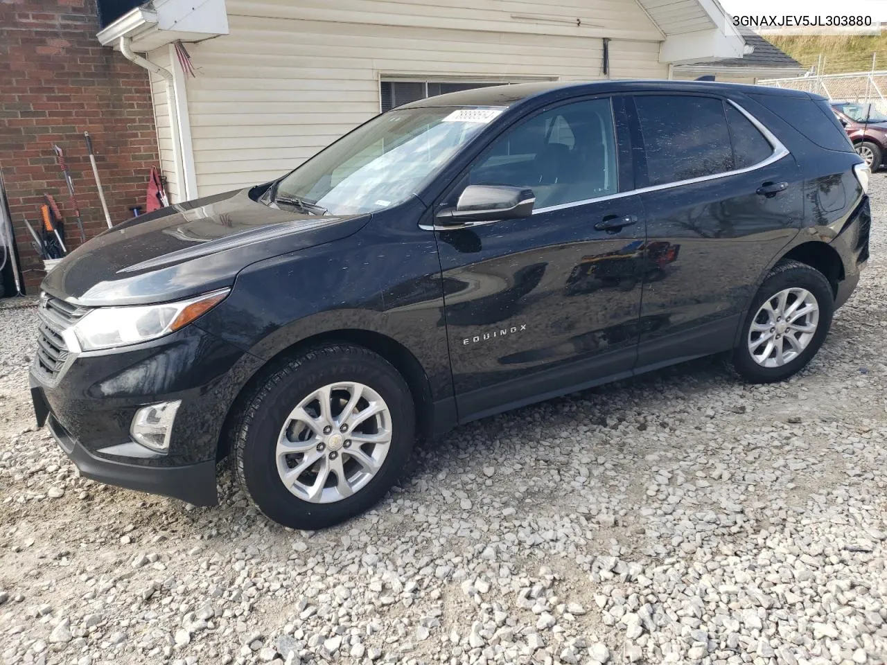 2018 Chevrolet Equinox Lt VIN: 3GNAXJEV5JL303880 Lot: 78888554