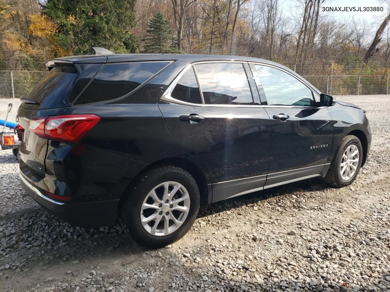 2018 Chevrolet Equinox Lt VIN: 3GNAXJEV5JL303880 Lot: 78888554