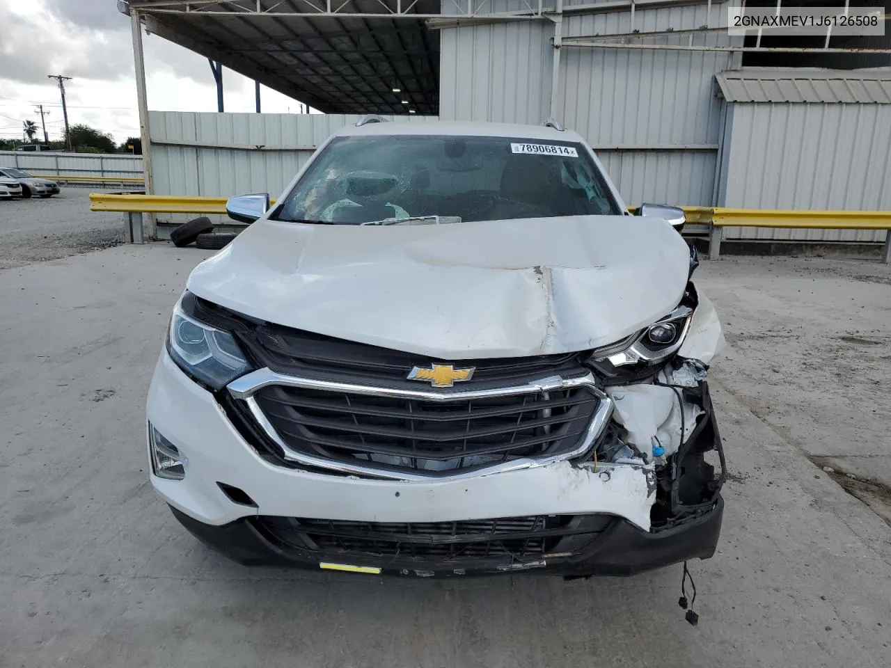 2018 Chevrolet Equinox Premier VIN: 2GNAXMEV1J6126508 Lot: 78906814