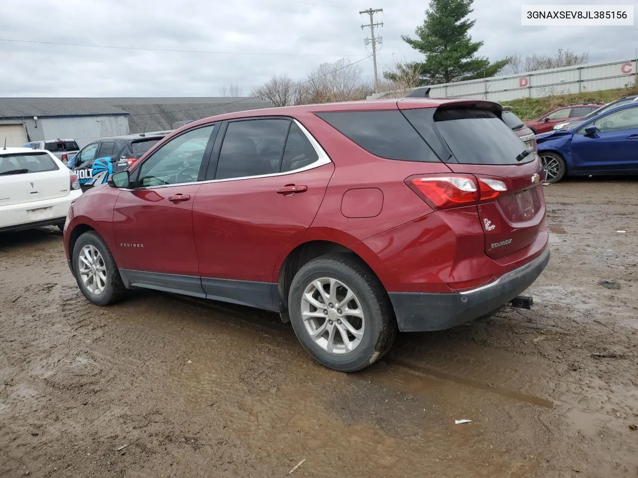 2018 Chevrolet Equinox Lt VIN: 3GNAXSEV8JL385156 Lot: 78913664