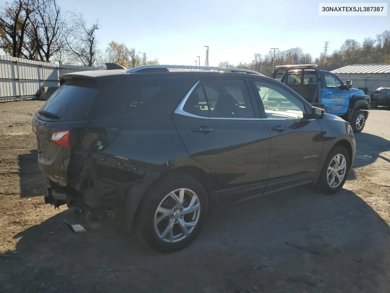 2018 Chevrolet Equinox Lt VIN: 3GNAXTEX5JL387387 Lot: 78917244