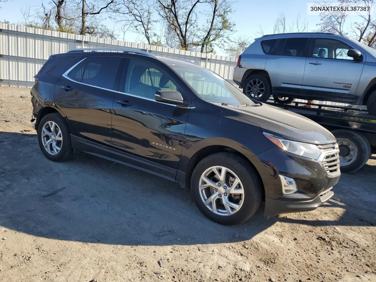 2018 Chevrolet Equinox Lt VIN: 3GNAXTEX5JL387387 Lot: 78917244