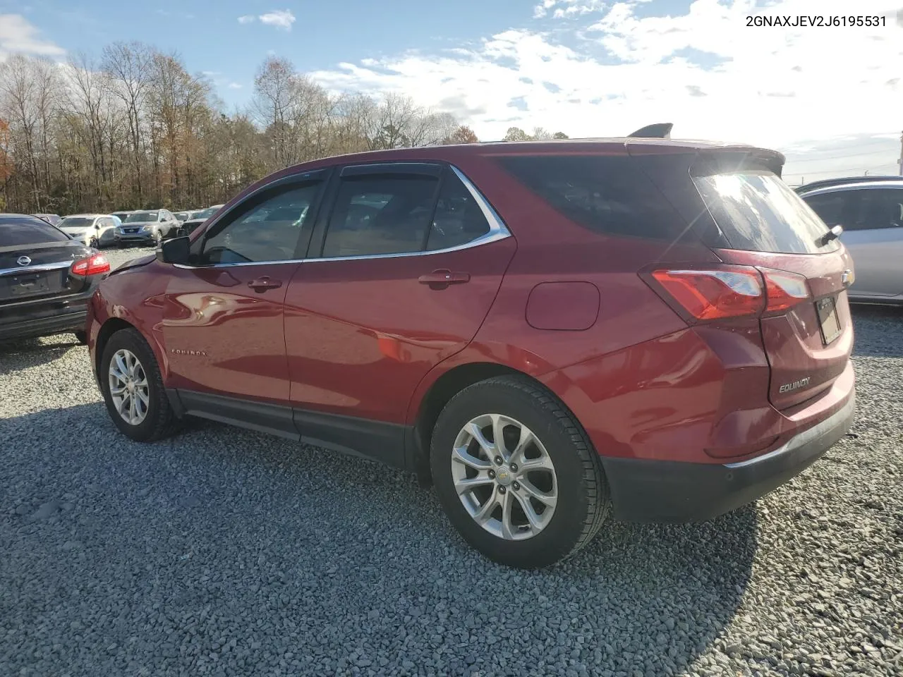 2018 Chevrolet Equinox Lt VIN: 2GNAXJEV2J6195531 Lot: 78988864