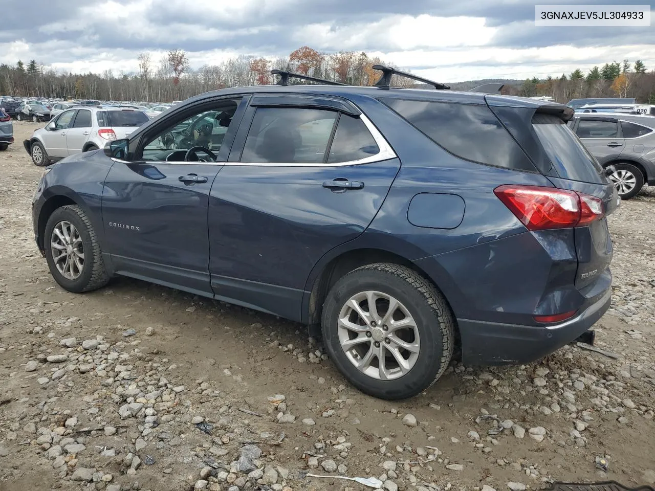 2018 Chevrolet Equinox Lt VIN: 3GNAXJEV5JL304933 Lot: 79006364