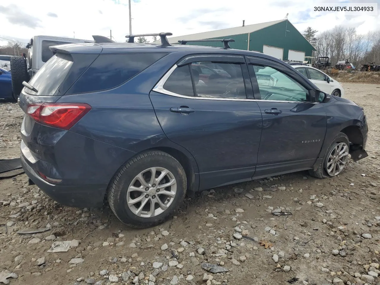 2018 Chevrolet Equinox Lt VIN: 3GNAXJEV5JL304933 Lot: 79006364