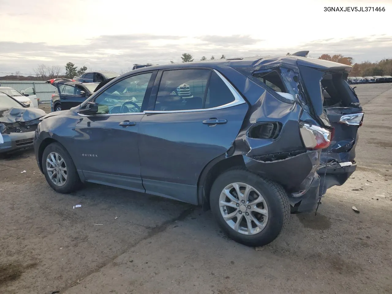 2018 Chevrolet Equinox Lt VIN: 3GNAXJEV5JL371466 Lot: 79061404