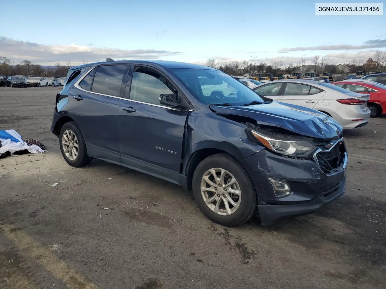 2018 Chevrolet Equinox Lt VIN: 3GNAXJEV5JL371466 Lot: 79061404