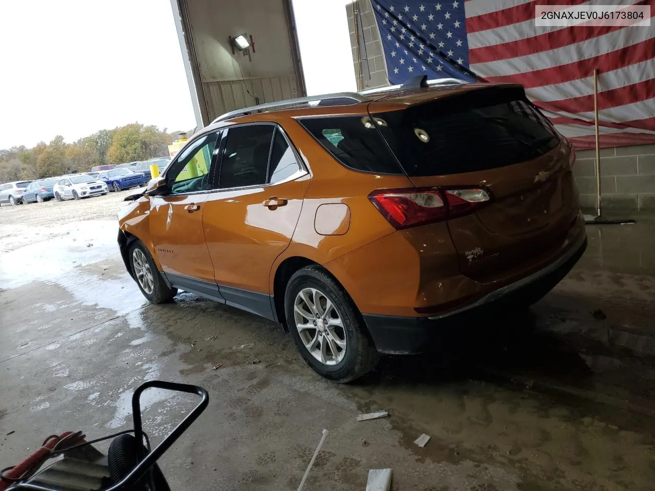 2018 Chevrolet Equinox Lt VIN: 2GNAXJEV0J6173804 Lot: 79071004