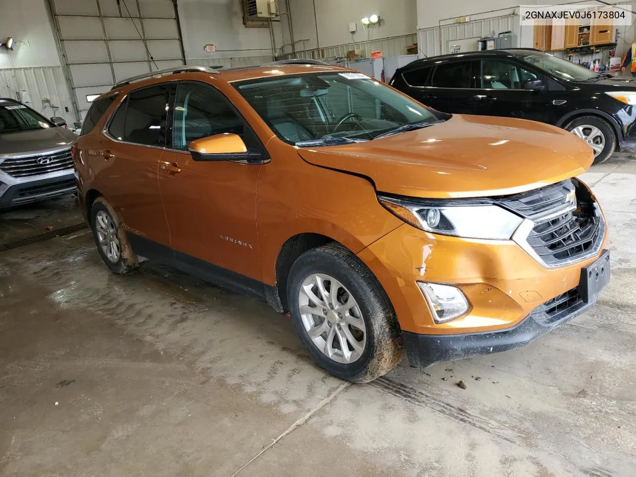 2018 Chevrolet Equinox Lt VIN: 2GNAXJEV0J6173804 Lot: 79071004