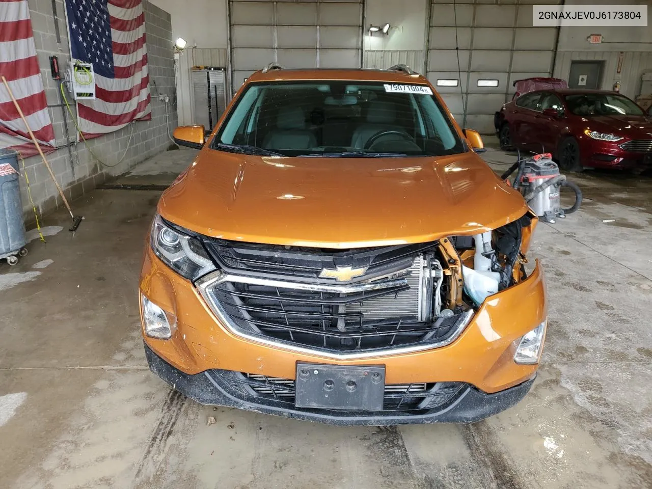 2018 Chevrolet Equinox Lt VIN: 2GNAXJEV0J6173804 Lot: 79071004