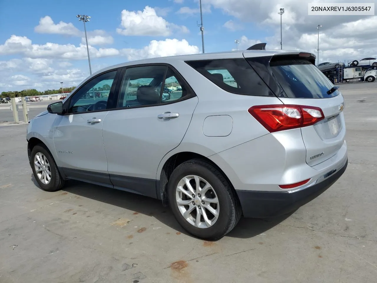 2018 Chevrolet Equinox Ls VIN: 2GNAXREV1J6305547 Lot: 79210414