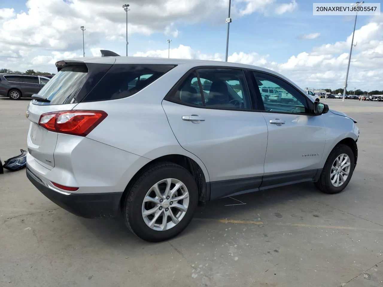 2018 Chevrolet Equinox Ls VIN: 2GNAXREV1J6305547 Lot: 79210414