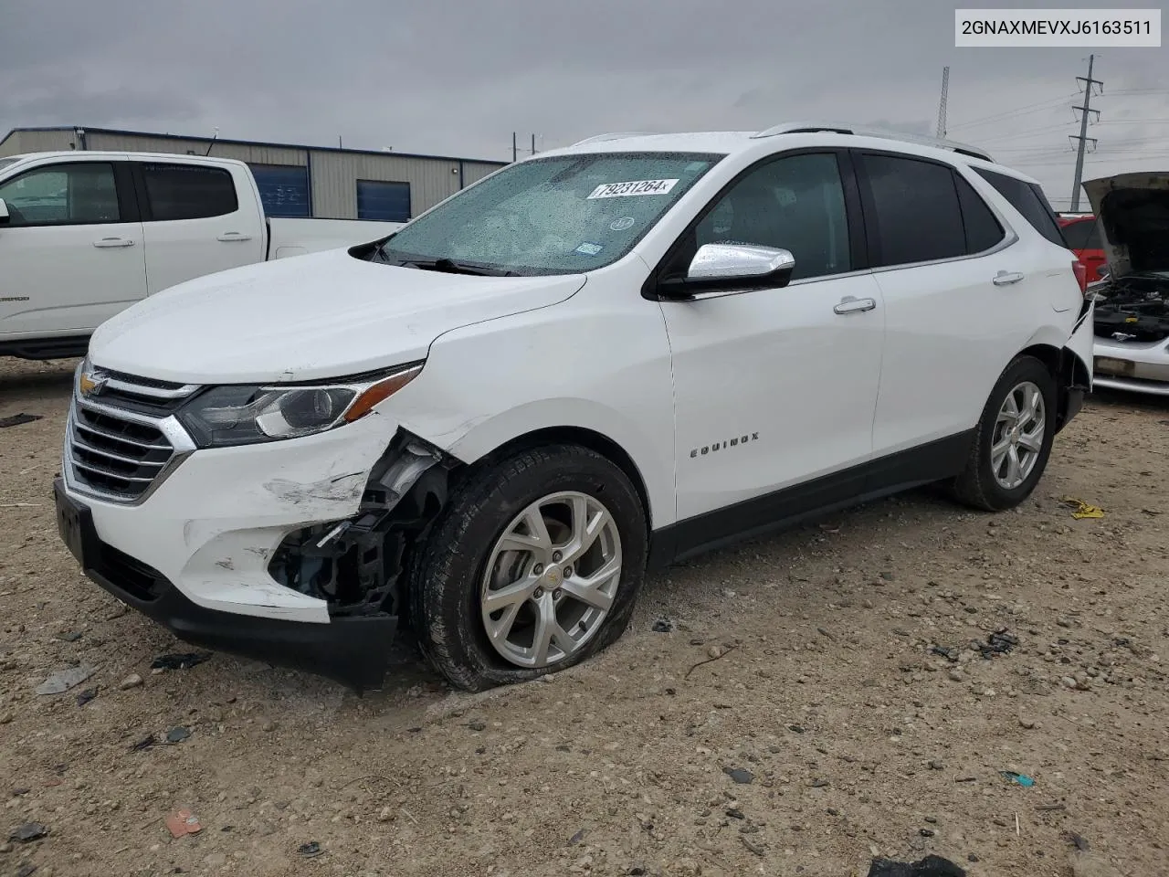 2018 Chevrolet Equinox Premier VIN: 2GNAXMEVXJ6163511 Lot: 79231264