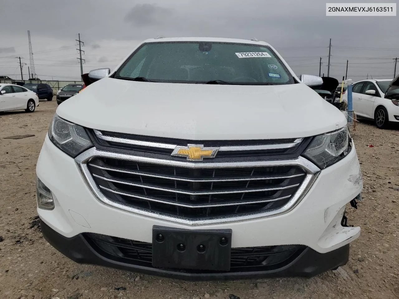 2018 Chevrolet Equinox Premier VIN: 2GNAXMEVXJ6163511 Lot: 79231264