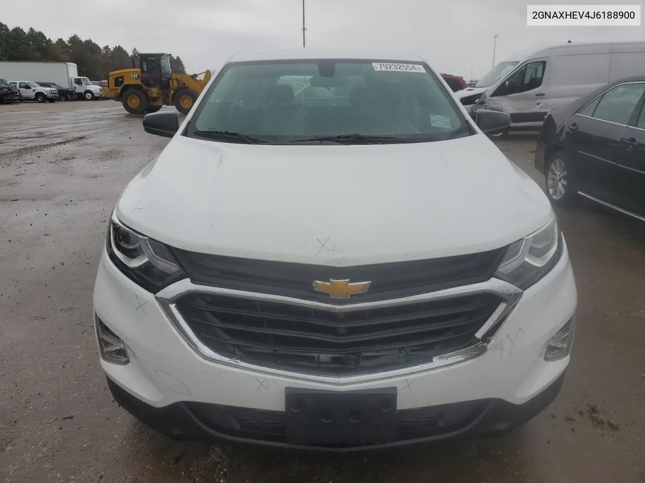 2018 Chevrolet Equinox Ls VIN: 2GNAXHEV4J6188900 Lot: 79232554