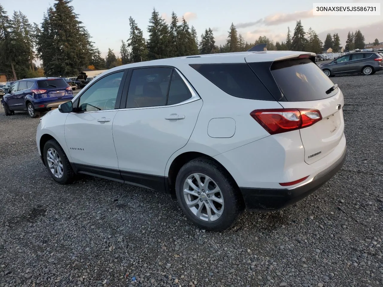 2018 Chevrolet Equinox Lt VIN: 3GNAXSEV5JS586731 Lot: 79252194