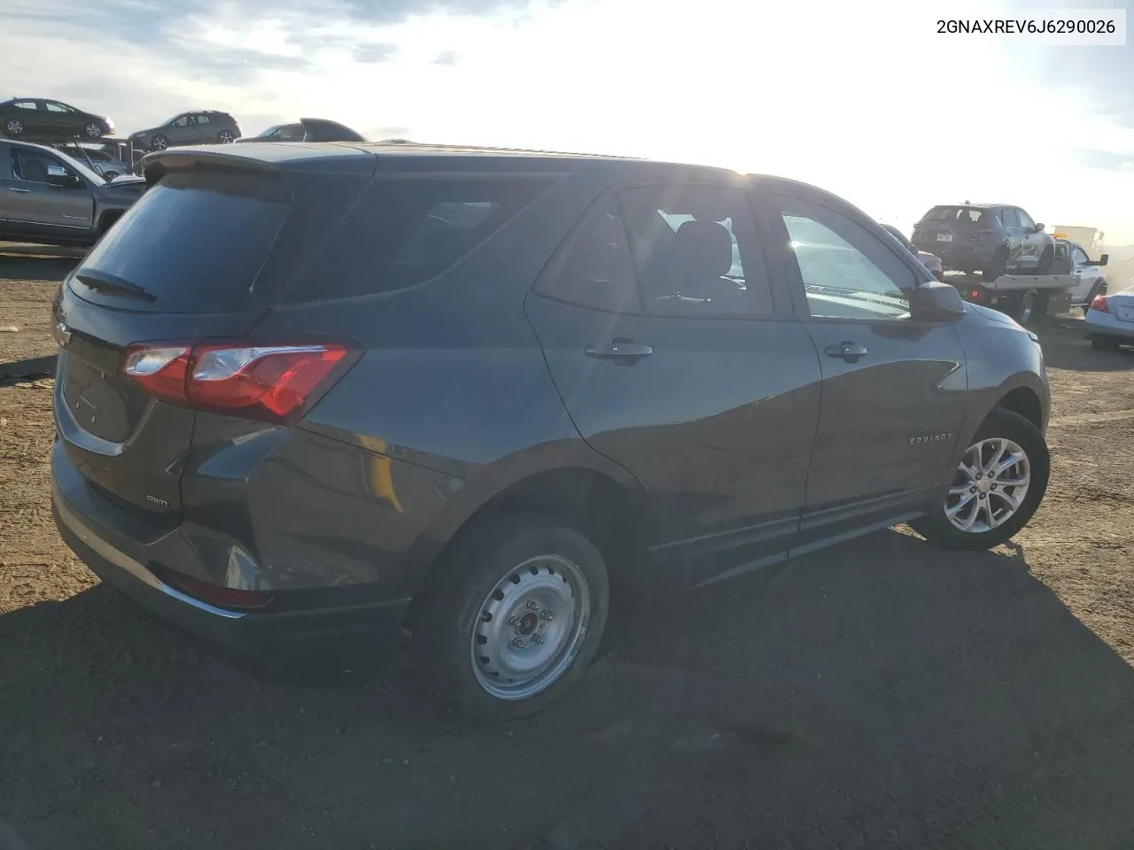 2018 Chevrolet Equinox Ls VIN: 2GNAXREV6J6290026 Lot: 79294624