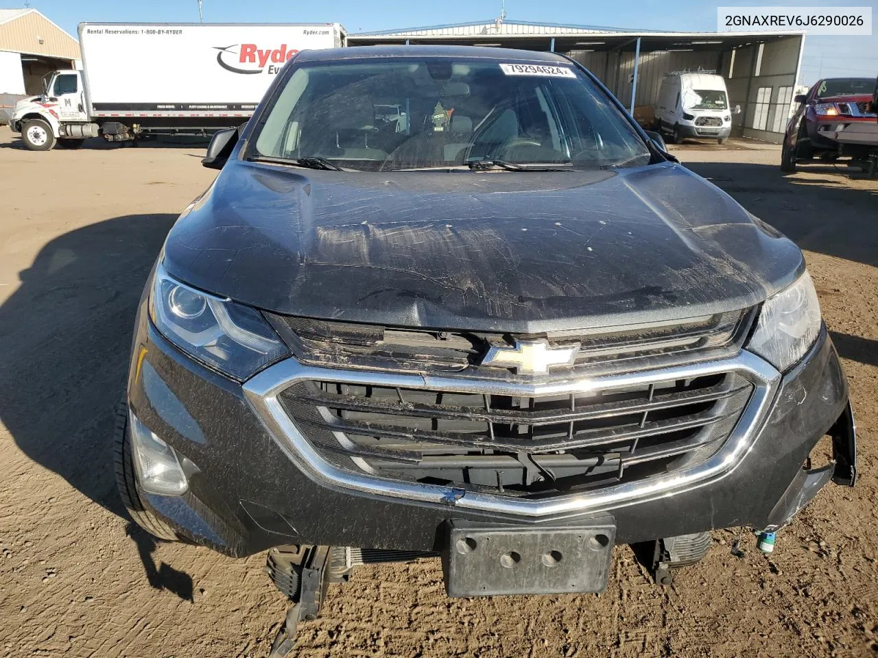 2018 Chevrolet Equinox Ls VIN: 2GNAXREV6J6290026 Lot: 79294624