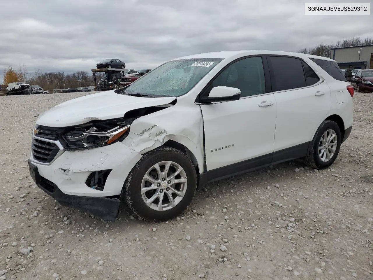 2018 Chevrolet Equinox Lt VIN: 3GNAXJEV5JS529312 Lot: 79296454