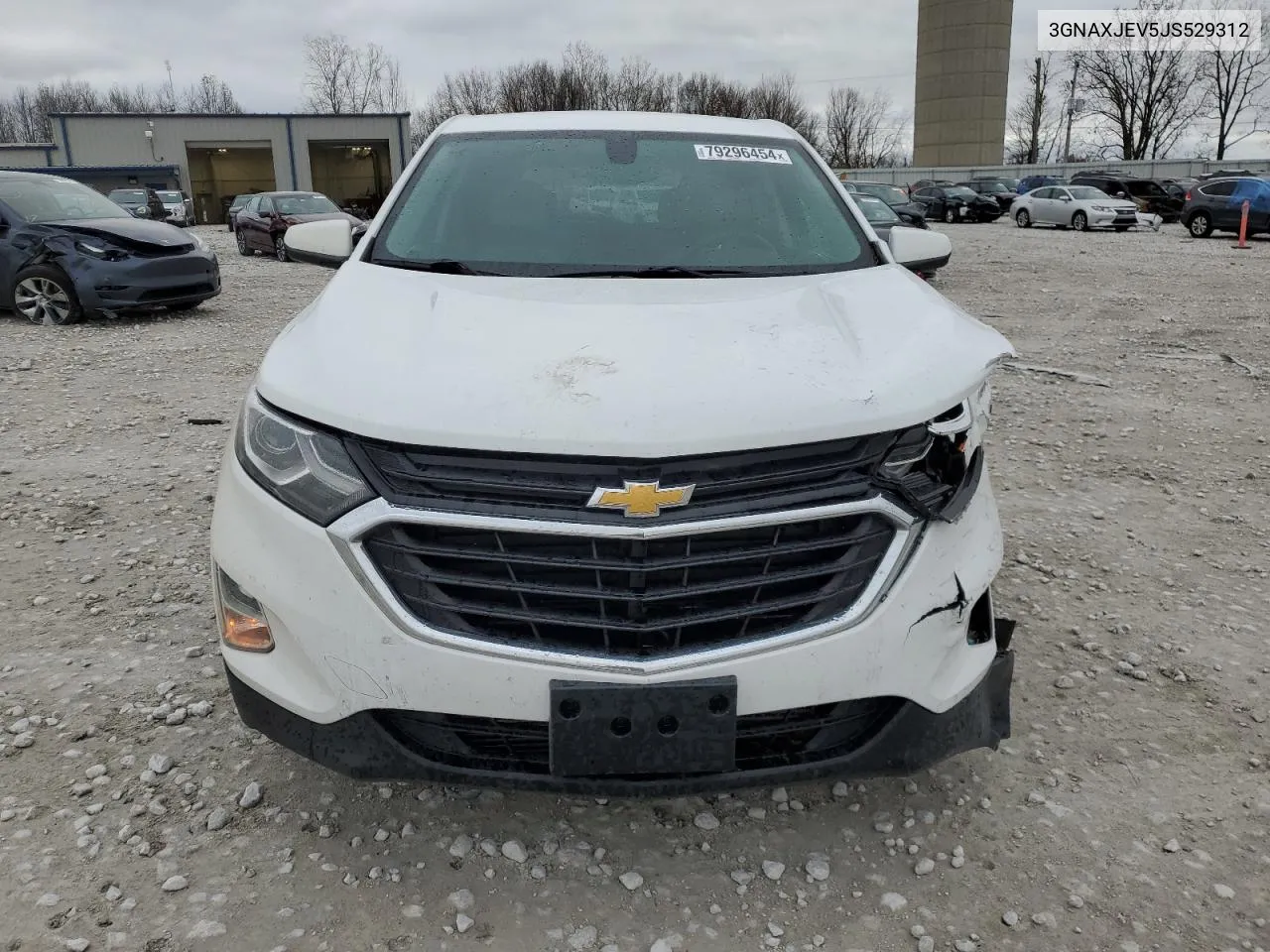 2018 Chevrolet Equinox Lt VIN: 3GNAXJEV5JS529312 Lot: 79296454