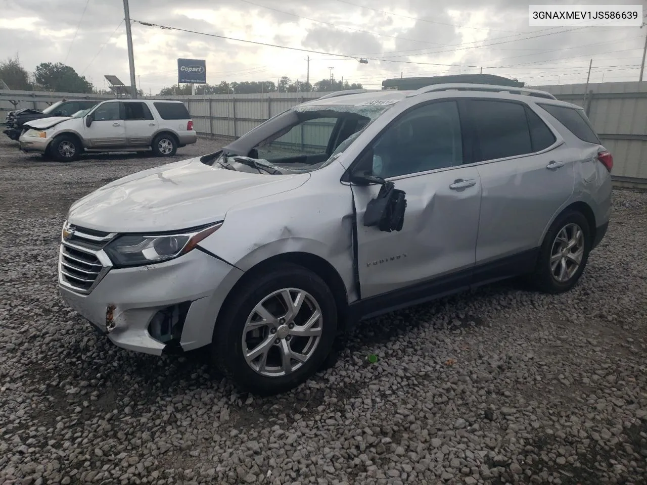 2018 Chevrolet Equinox Premier VIN: 3GNAXMEV1JS586639 Lot: 79425614