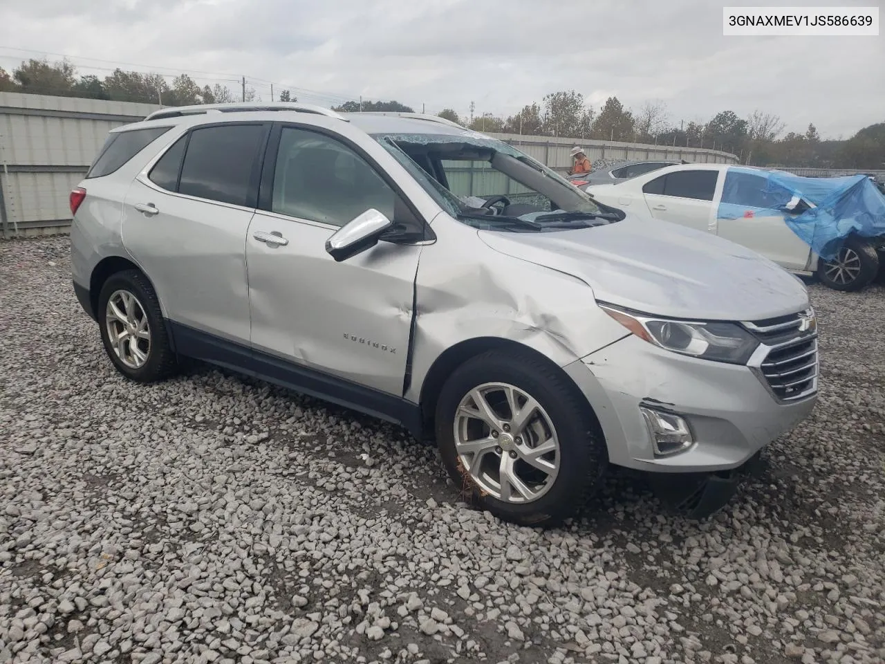 2018 Chevrolet Equinox Premier VIN: 3GNAXMEV1JS586639 Lot: 79425614