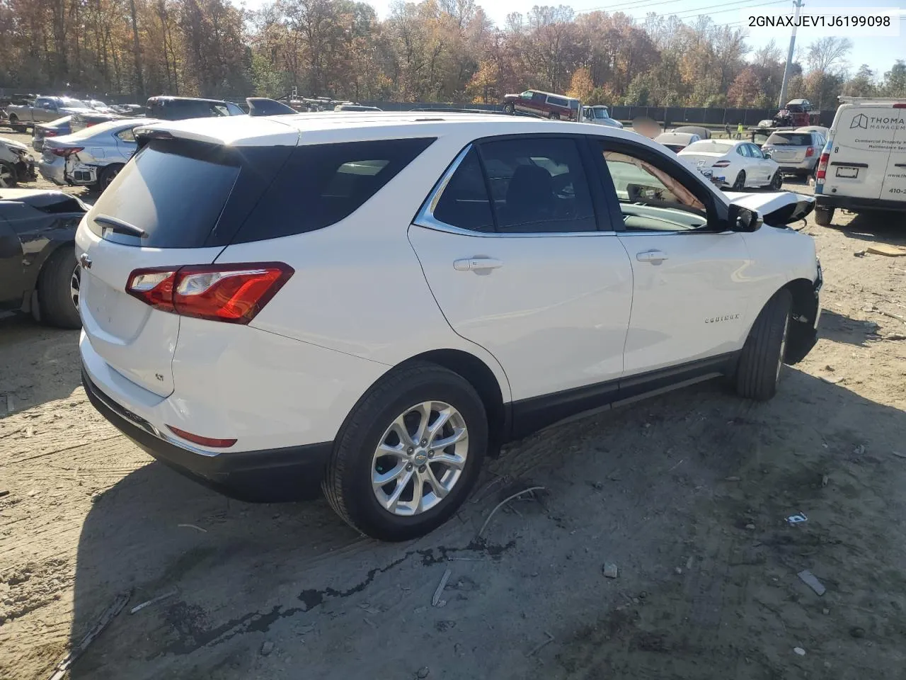 2018 Chevrolet Equinox Lt VIN: 2GNAXJEV1J6199098 Lot: 79494254