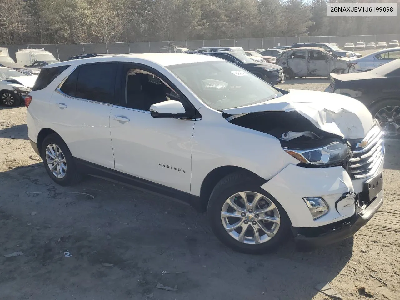 2018 Chevrolet Equinox Lt VIN: 2GNAXJEV1J6199098 Lot: 79494254