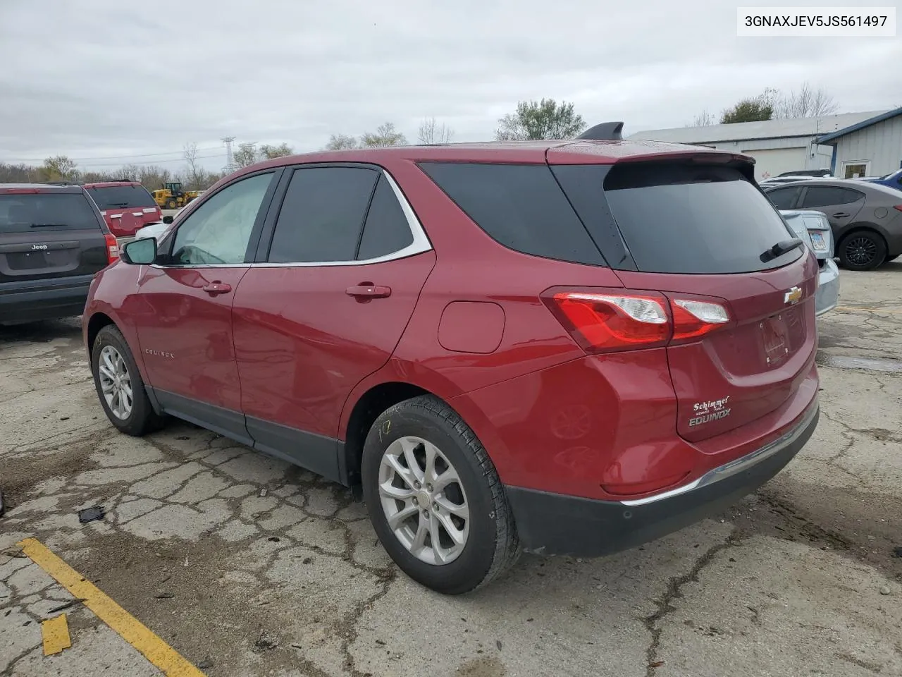 2018 Chevrolet Equinox Lt VIN: 3GNAXJEV5JS561497 Lot: 79496344