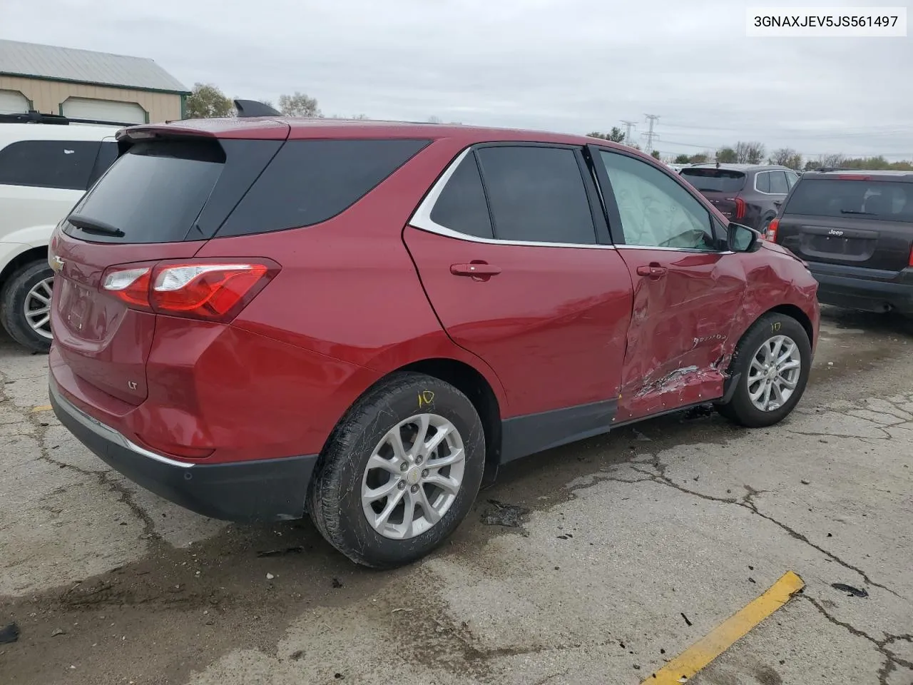 2018 Chevrolet Equinox Lt VIN: 3GNAXJEV5JS561497 Lot: 79496344