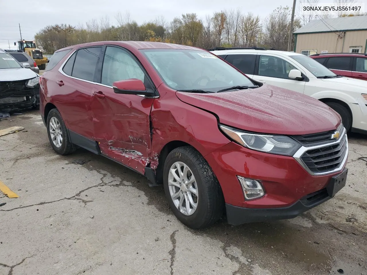 2018 Chevrolet Equinox Lt VIN: 3GNAXJEV5JS561497 Lot: 79496344