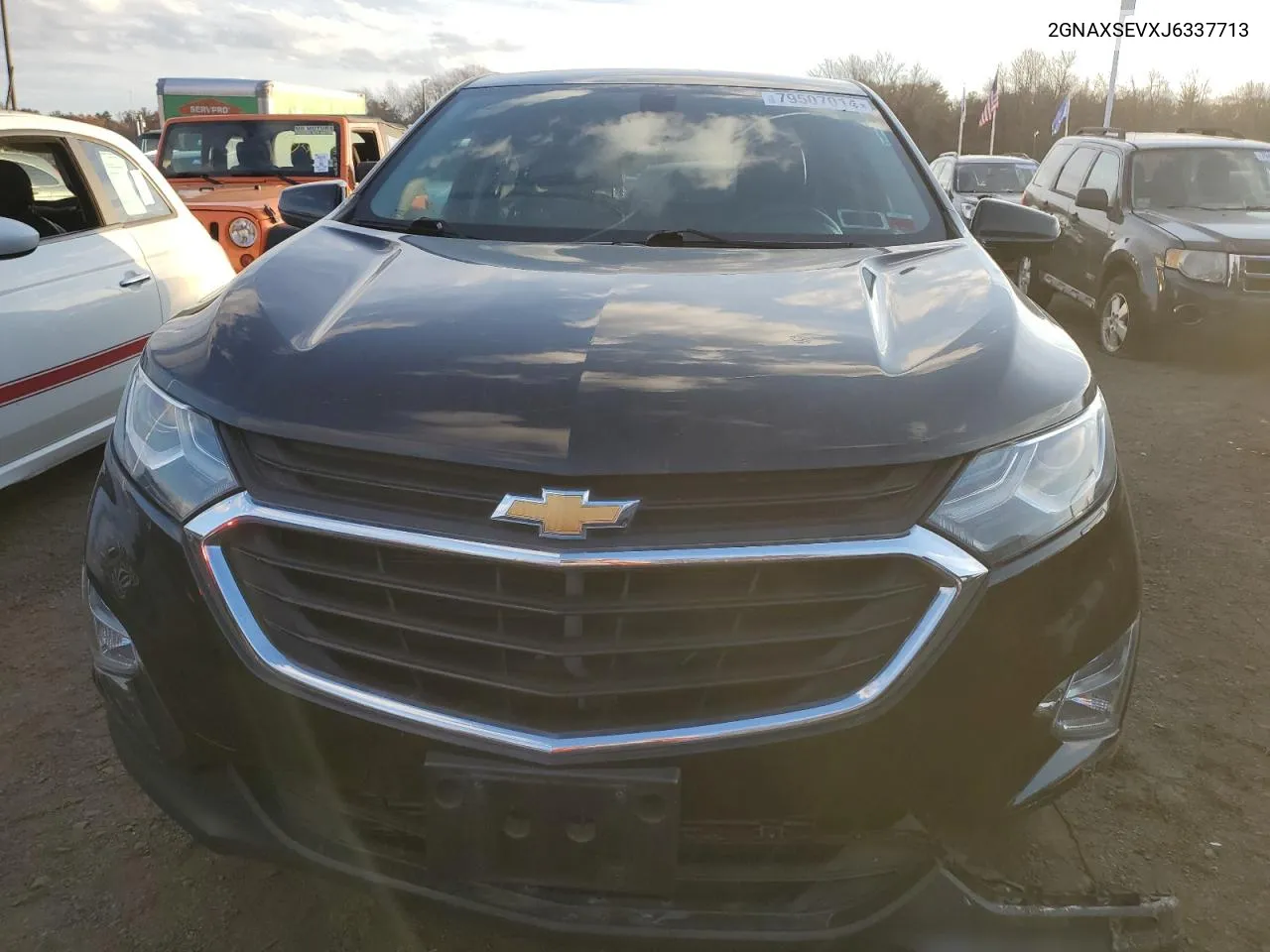 2018 Chevrolet Equinox Lt VIN: 2GNAXSEVXJ6337713 Lot: 79507014