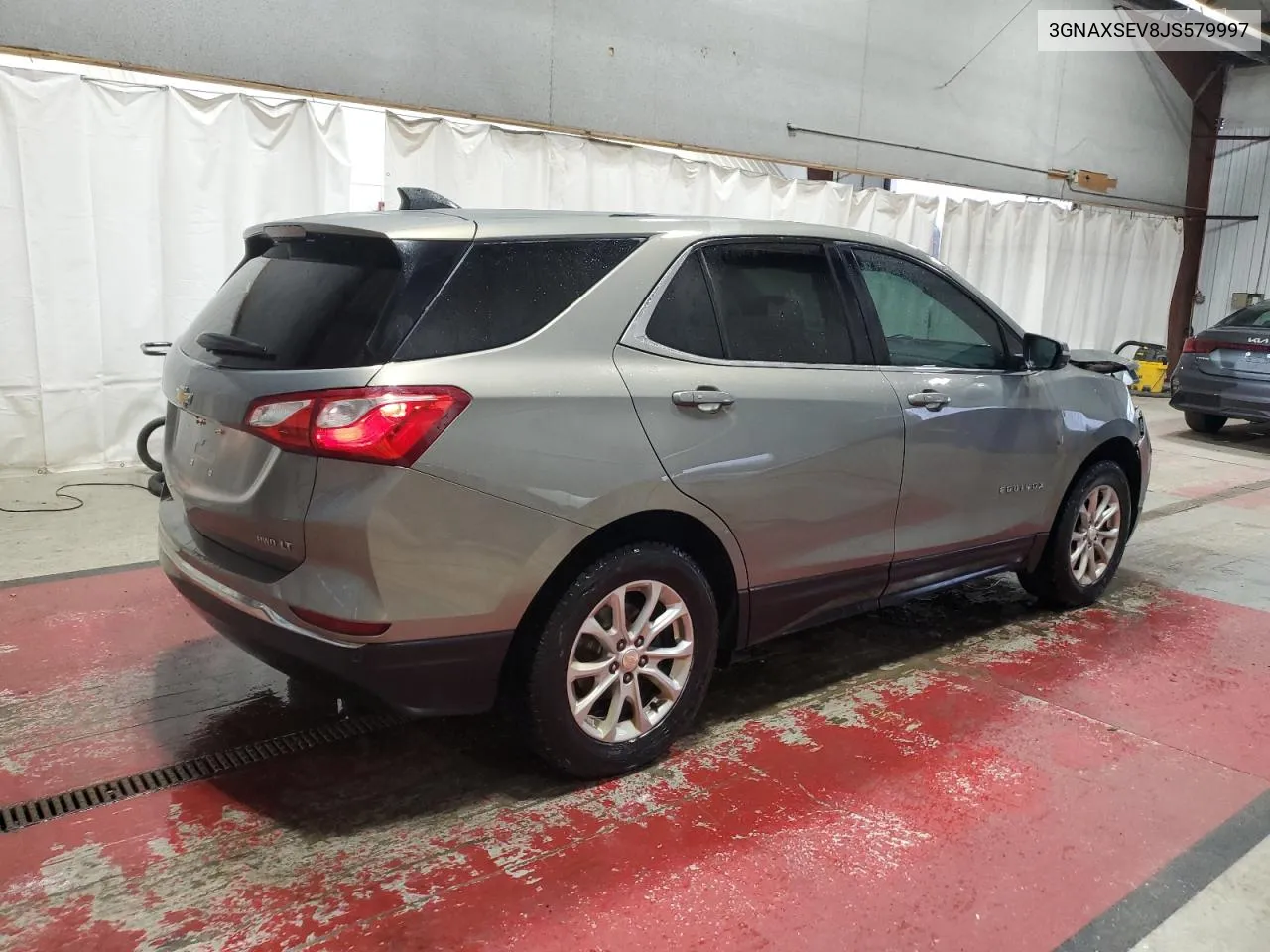 2018 Chevrolet Equinox Lt VIN: 3GNAXSEV8JS579997 Lot: 79557744