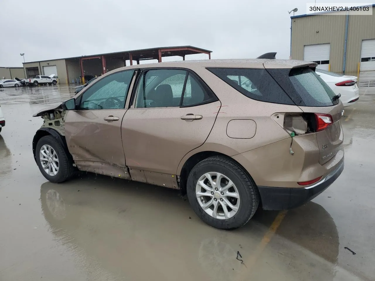 2018 Chevrolet Equinox Ls VIN: 3GNAXHEV2JL406103 Lot: 79566734