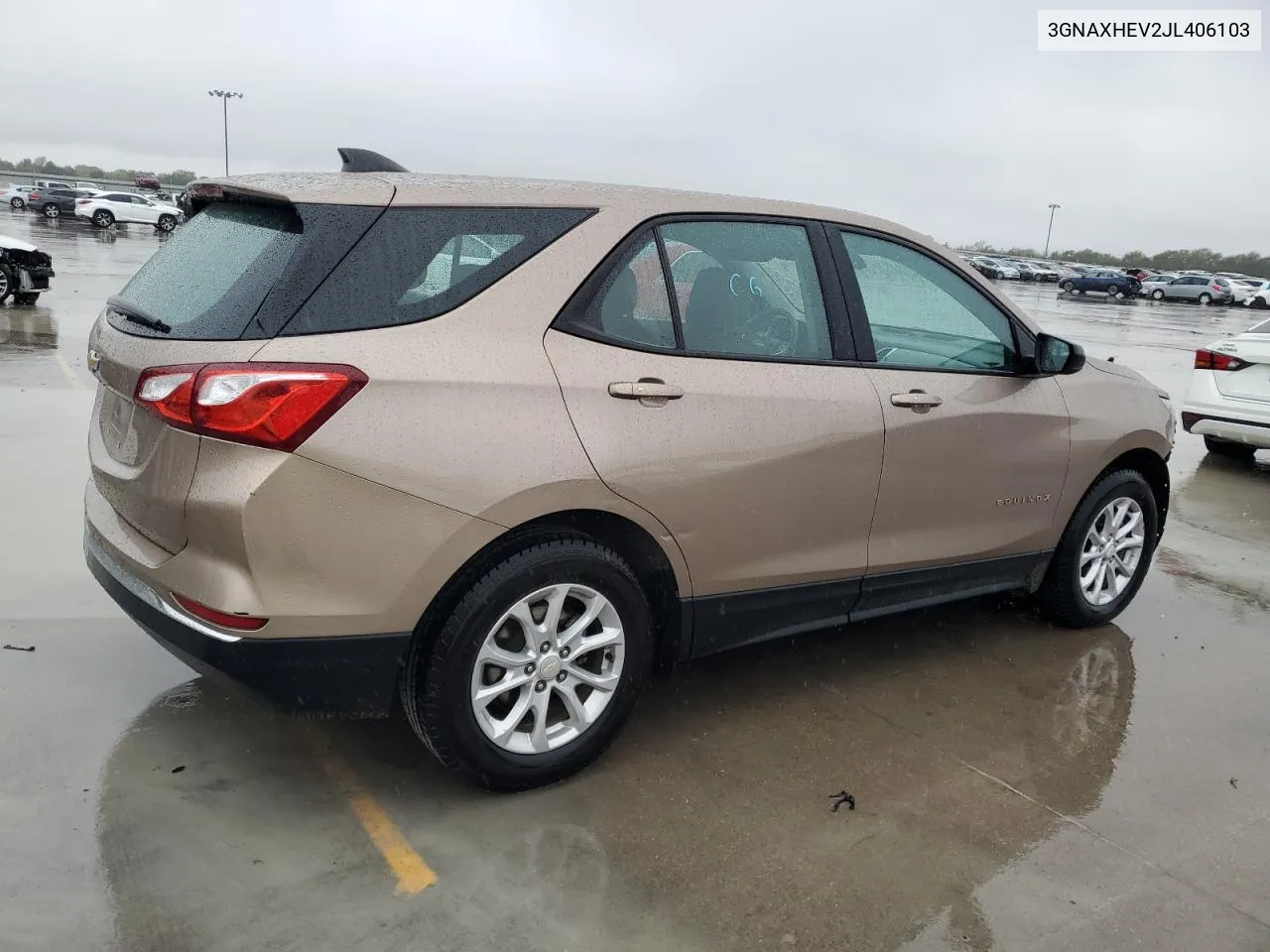 2018 Chevrolet Equinox Ls VIN: 3GNAXHEV2JL406103 Lot: 79566734