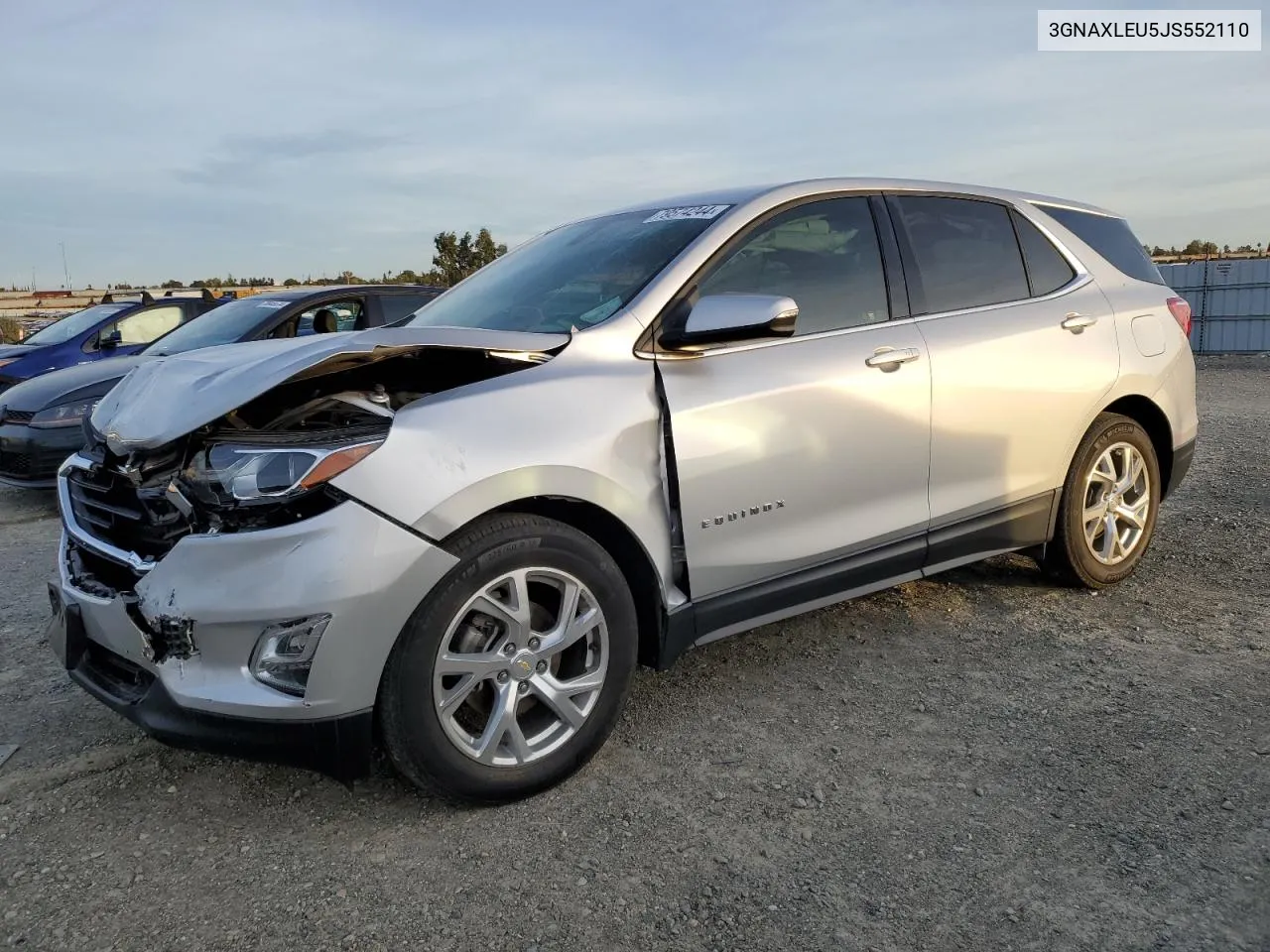 2018 Chevrolet Equinox Lt VIN: 3GNAXLEU5JS552110 Lot: 79574244