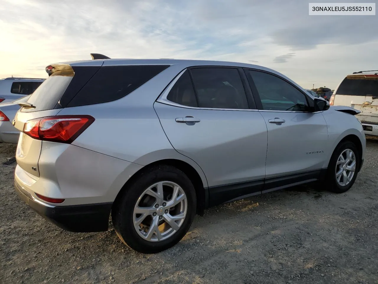 2018 Chevrolet Equinox Lt VIN: 3GNAXLEU5JS552110 Lot: 79574244