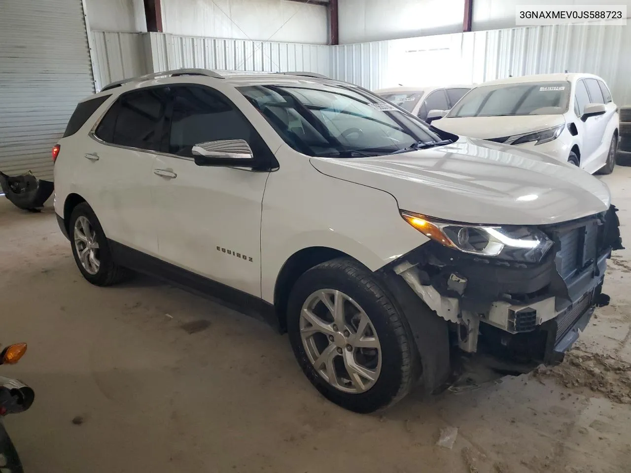 2018 Chevrolet Equinox Premier VIN: 3GNAXMEV0JS588723 Lot: 79635764